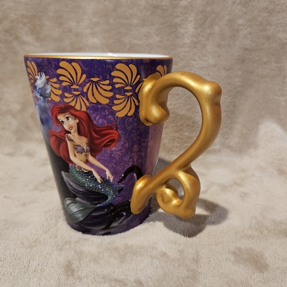 Disney Fairytale Designer Collection Little Mermaid Ariel Ursula Coffee Mug - Picture 3 of 4